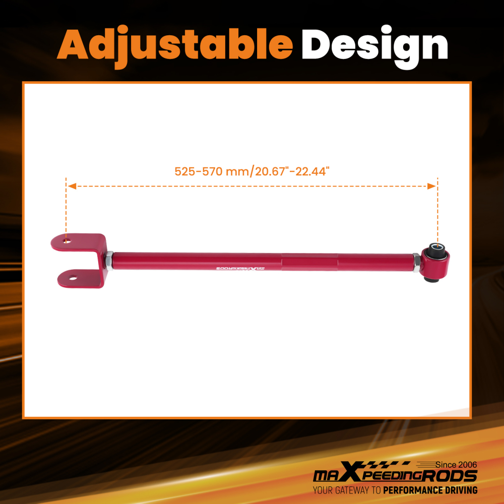 REGOLABILE CAMBER Posteriore Sospensione bracci di sospensione compatibile per BMW E36 E46 E85