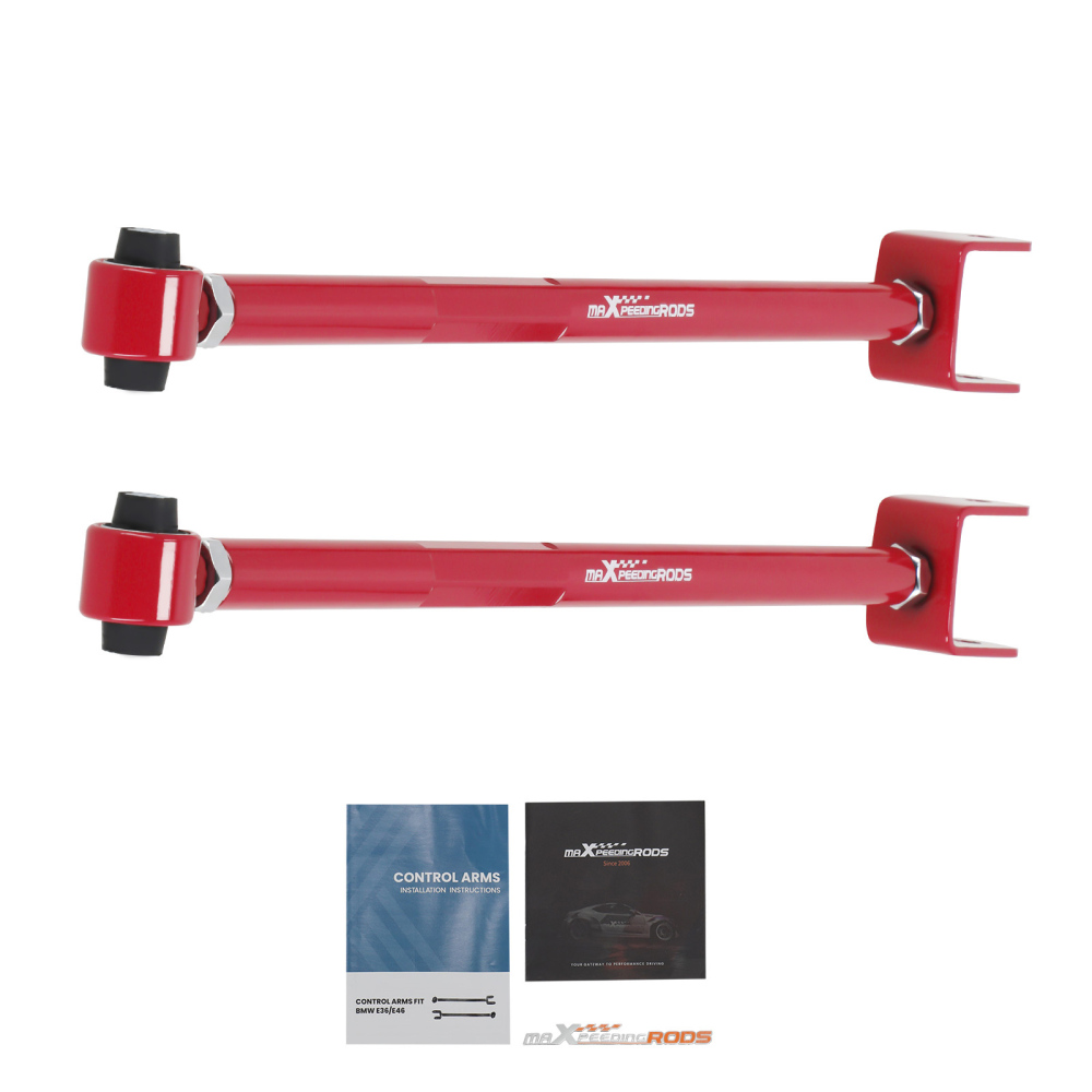 Adjustable Rear Lower Camber Control Arms Kit compatible for BMW E36/E46/E83/E85/E86/E89suspension arms