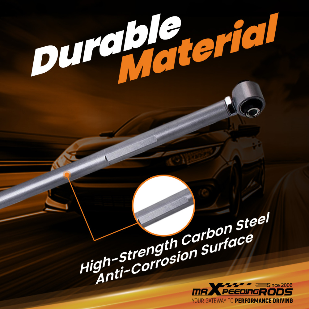 Adjustable Rear Camber Control Arm Kits compatible for BMW E36 E46 3 Series X3 Z4 Silver