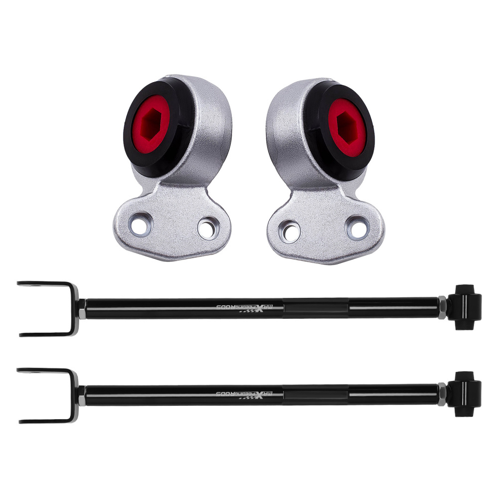 BRAS DE CARROSSAGE ARRIERE AJUSTABLE + BAGUES compatible pour BMW E36 E46 Z4 X3 E85 E86