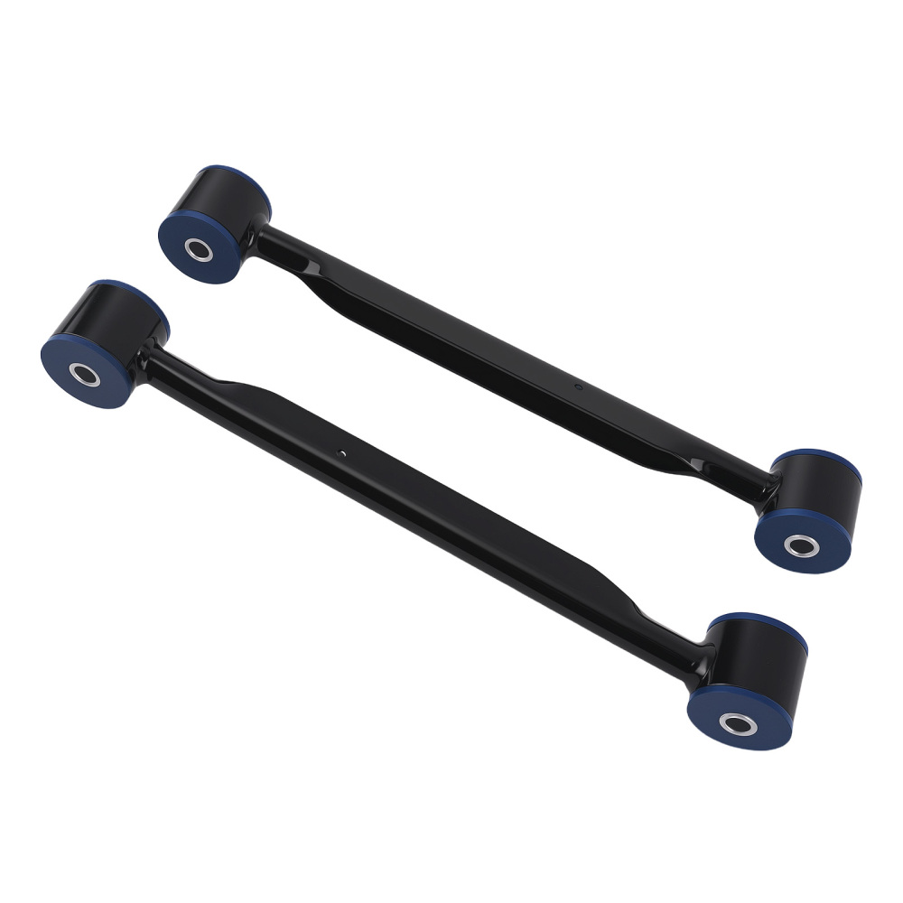 4 Pcs Rear Trailing Control Arms Upper + Lower Kit compatible for Buick Rainier 2004-2007