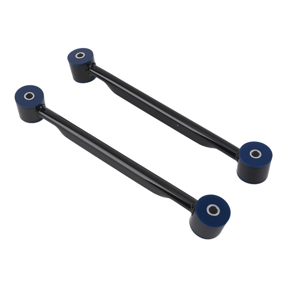 4 Pcs Rear Trailing Control Arms Upper + Lower Kit compatible for Buick Rainier 2004-2007