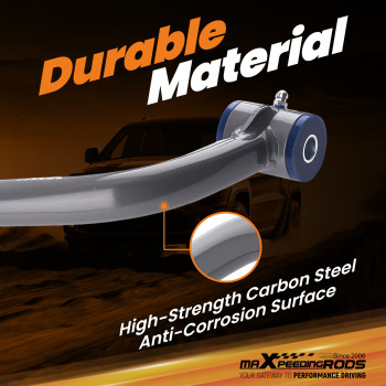 Front Upper Control Arm 2-4 Lift compatible for Chevy GMC Sierra 2500HD 3500HD 2011-2019