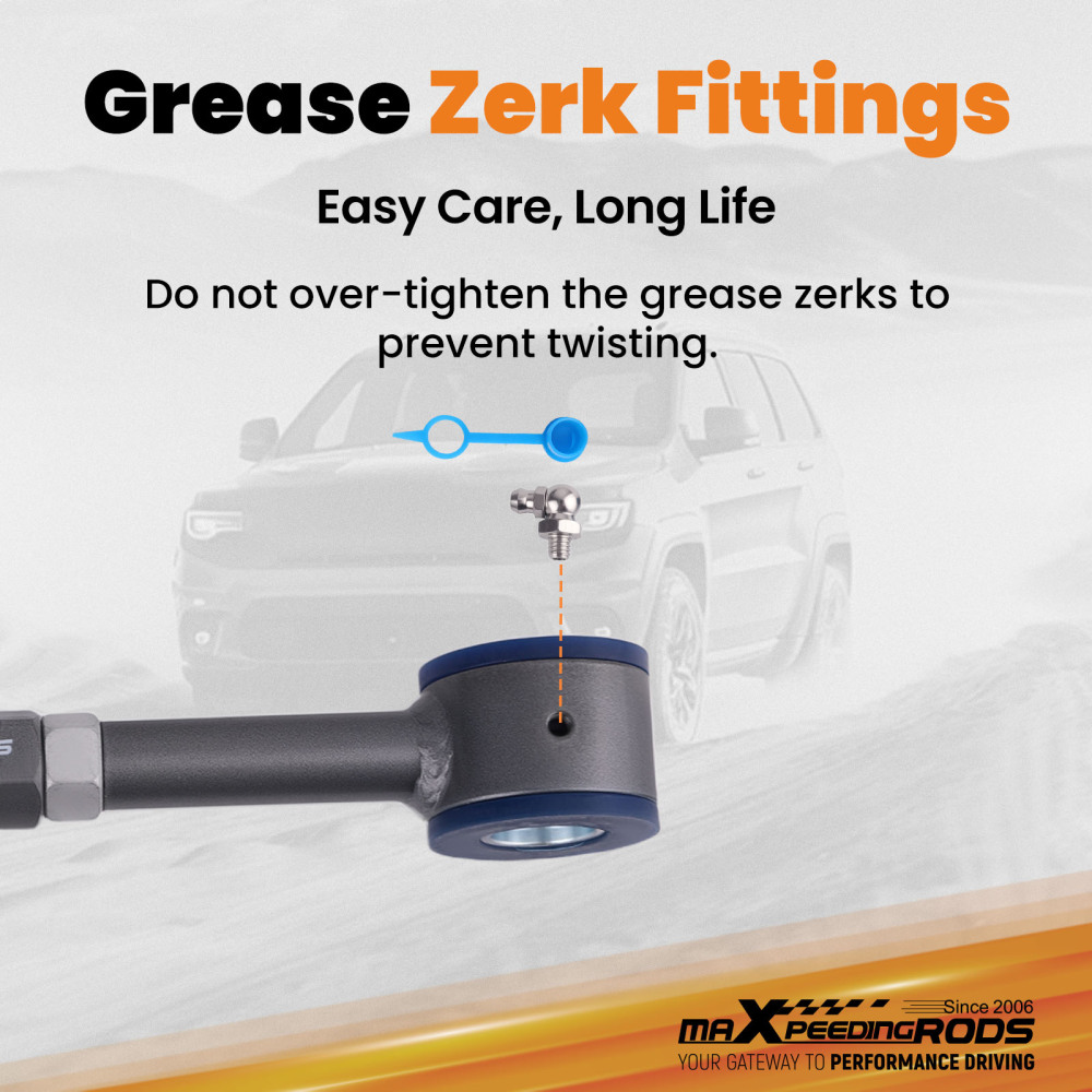 Adjustable Alignment Rear Camber Arms + Toe Traction Kit compatible for Nissan 350Z Z33 2003-2009