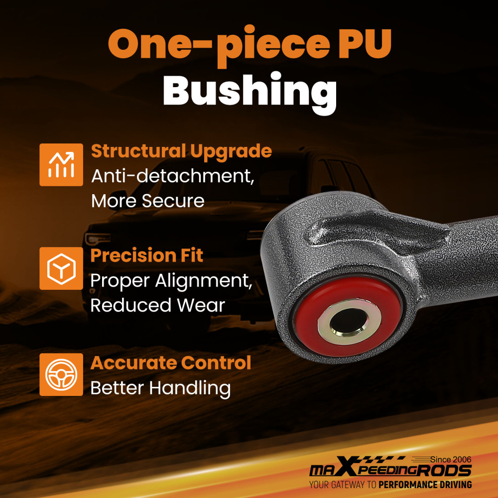 2-4 Inch Front Upper Control Arms Kit For 96-02 Toyota 4Runner / 95-04 Tacoma