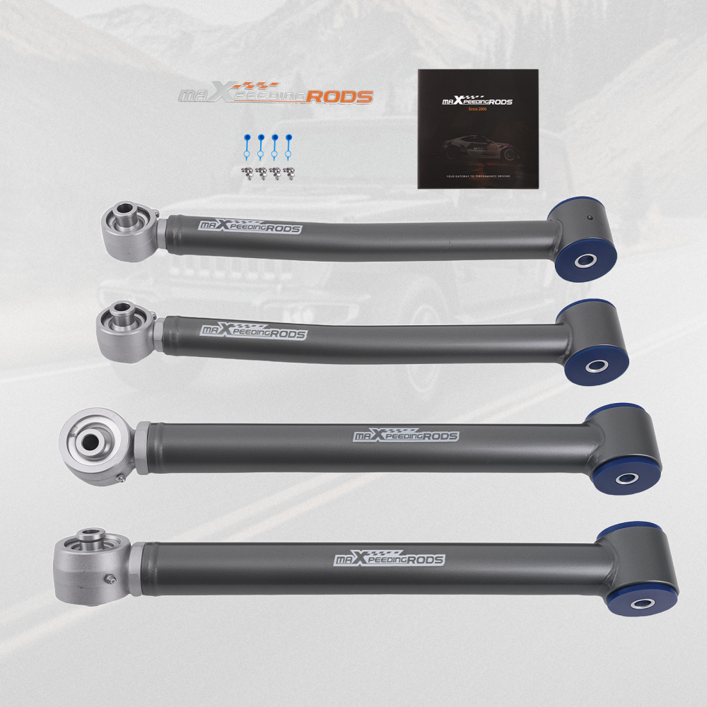 UpperLower Adjustable Rear Control Arm compatible for Jeep Wrangler JK Unlimited 07-10