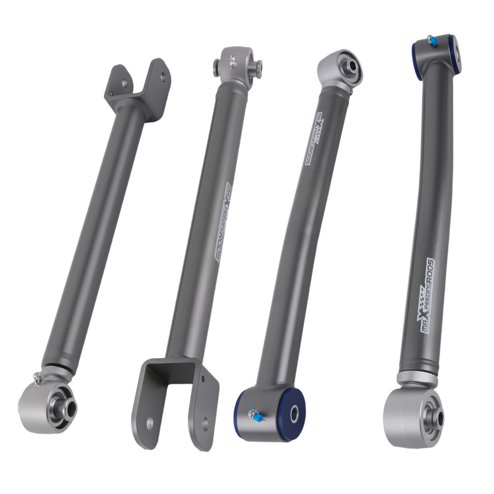 4pcs Front Adjustable Control Arms 0-6 Lift Kit compatible for Jeep Wrangler JK 2007-2018