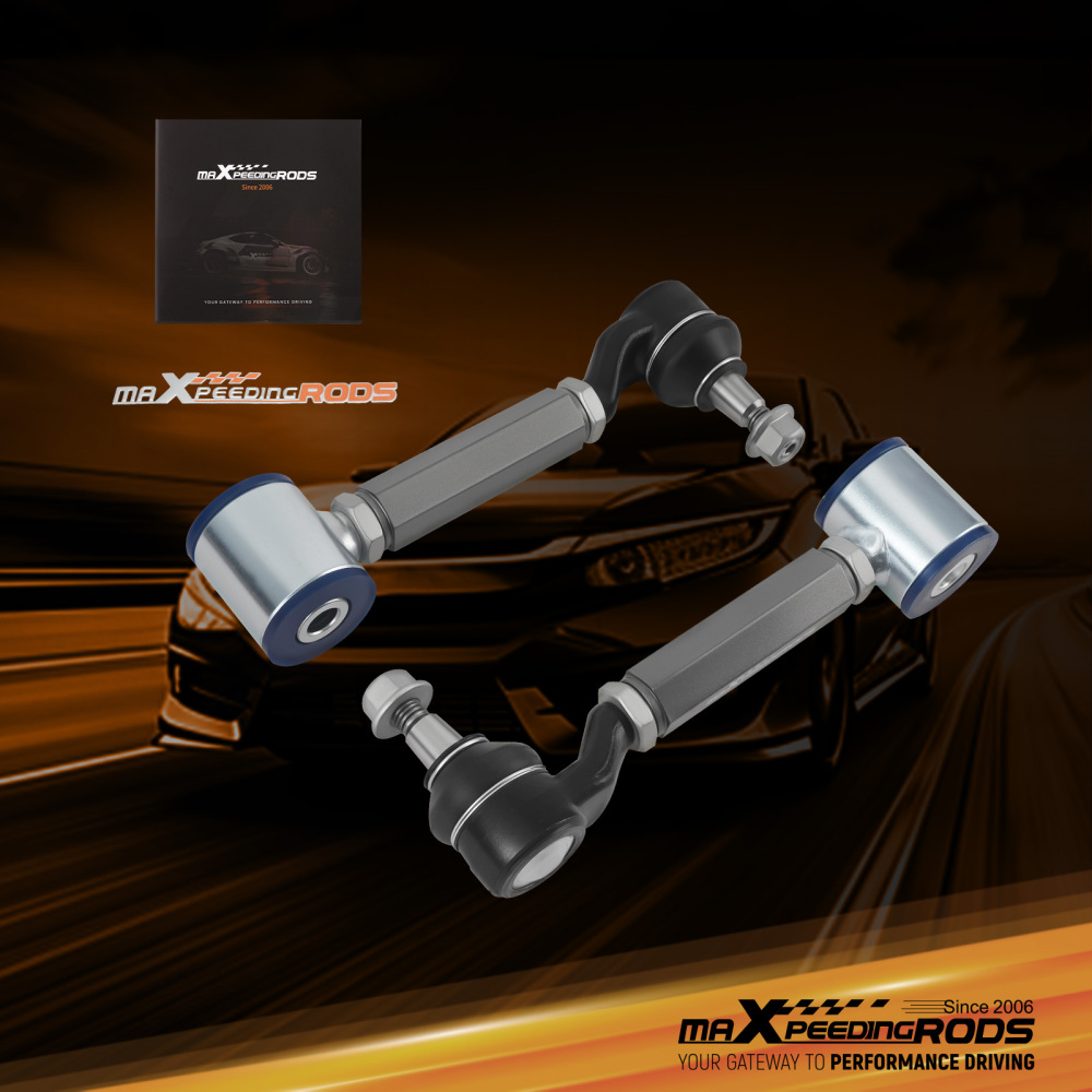 2x Rear Adjustable Camber Kit compatible for Honda Accord 2003-2007 compatible for Acura TSX 2004-2008