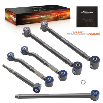 Adjustable Rear UpperLower Control Arms Track Bar compatible for GM SUV 2007-2014 compatible for Tahoe