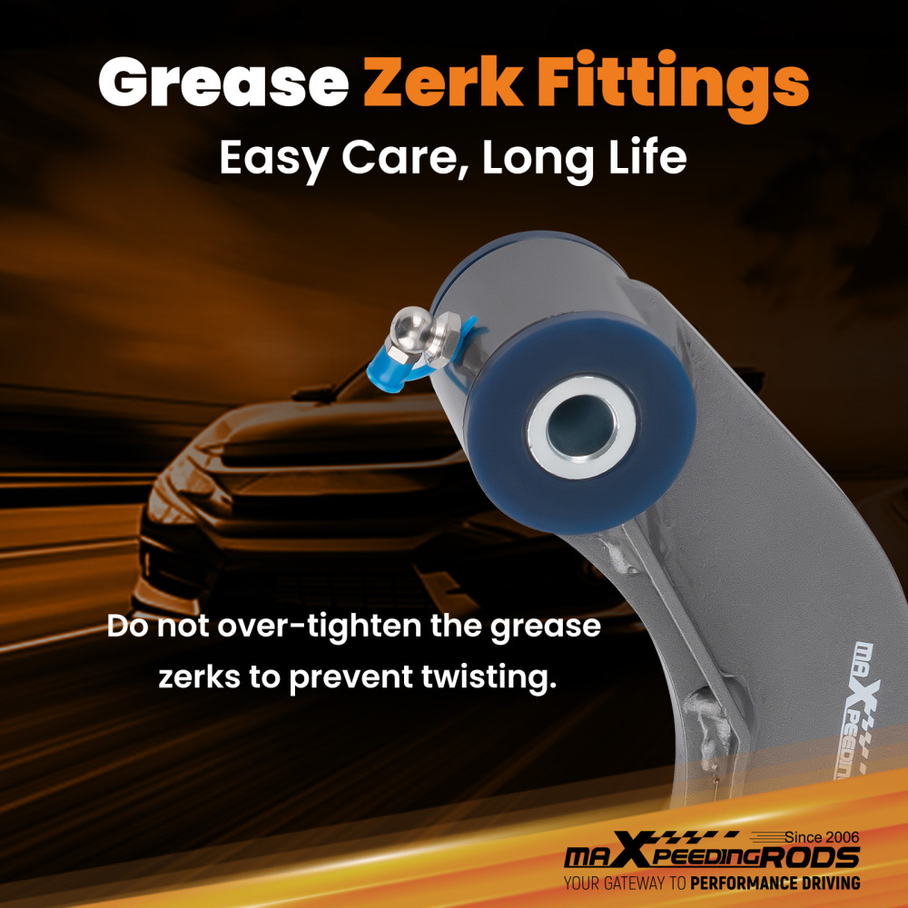 4x Adjustable Rear Camber Toe Control Arms For 2018-2023 compatible for Toyota Camry FWD only