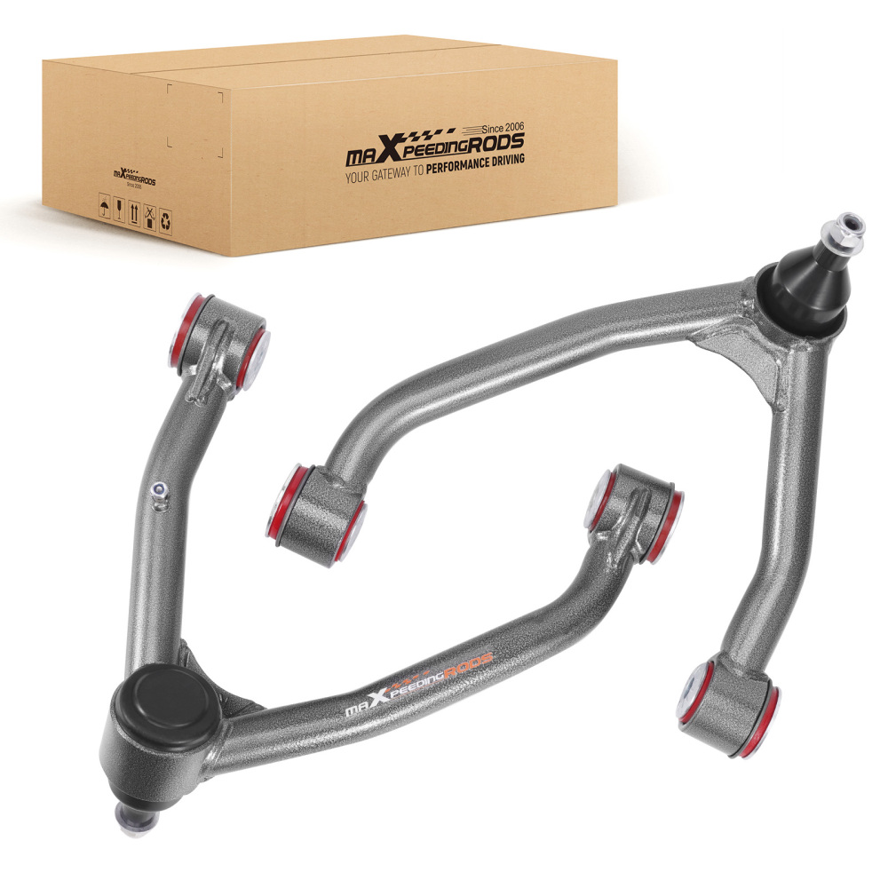 2-4 Lift Upper Control Arms for 14-18 compatible for Chevy Silverado GMC Sierra 1500 2WD 4WD