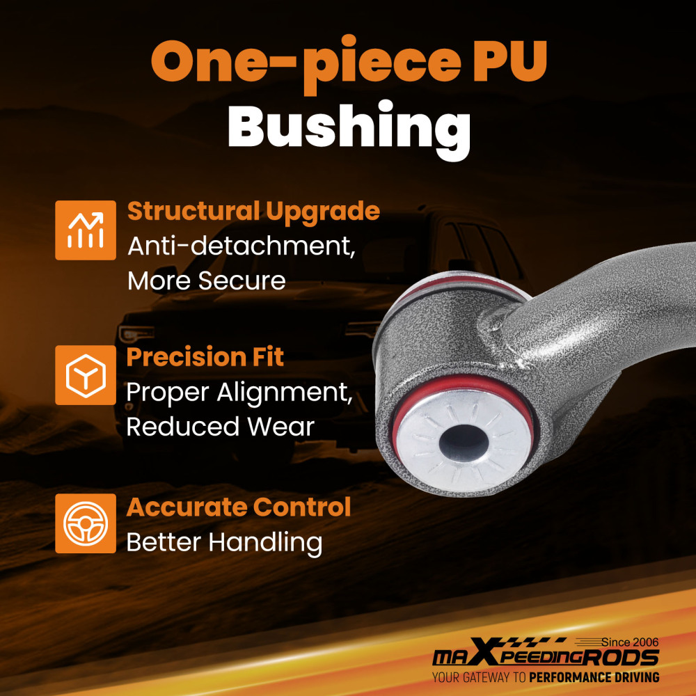 2-4 Lift Upper Control Arms for 14-18 compatible for Chevy Silverado GMC Sierra 1500 2WD 4WD