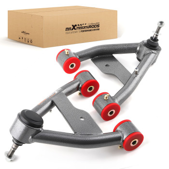 2-4 Lift Front Upper Control Arms Tubular For 1982-2004 compatible for Chevy S10 compatible for GMC S15 4X4