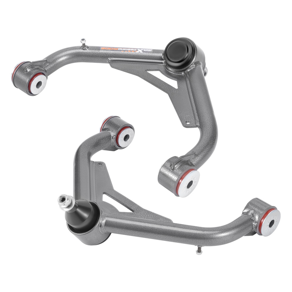 2-4 Lift Upper Control Arms 2x For 2001-2010 compatible for Chevy Silverado Sierra 2500 3500HD
