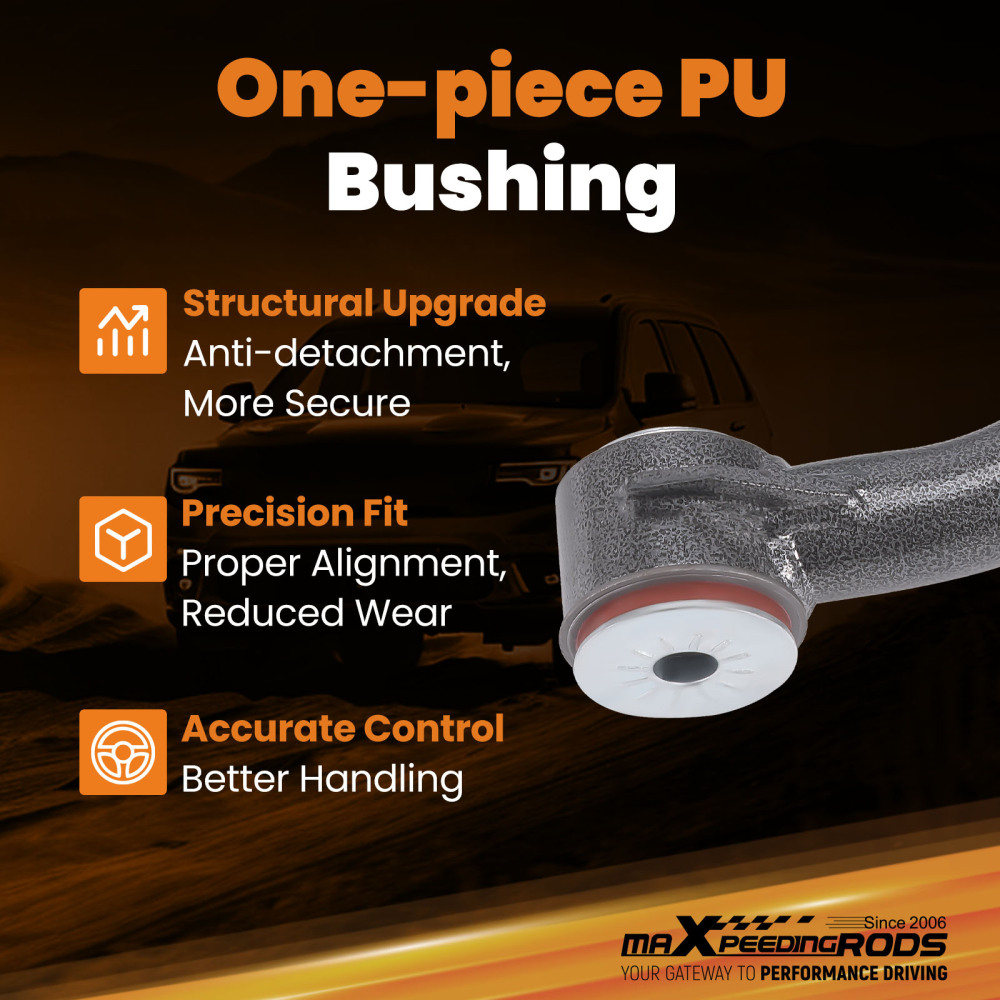 2-4 Lift Upper Control Arms 2x For 2001-2010 compatible for Chevy Silverado Sierra 2500 3500HD