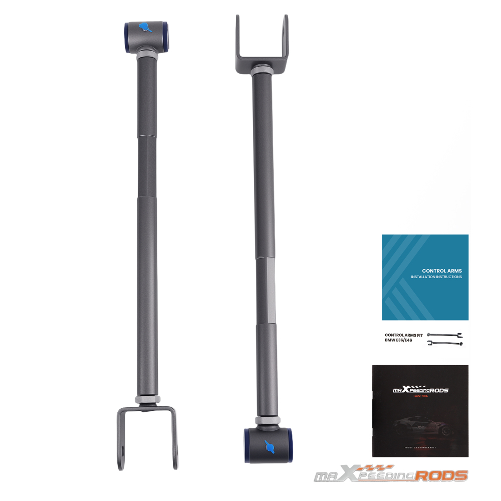 Adjustable Rear Camber Control Arms Kit compatible for BMW E36 E46 3 Series 325i E83 X3 Z4