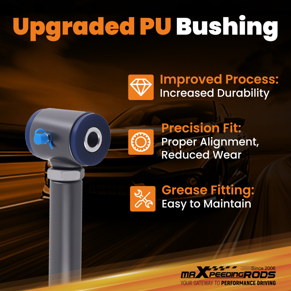 Adjustable Rear Camber Control Arms Kit compatible for BMW E36 E46 3 Series 325i E83 X3 Z4