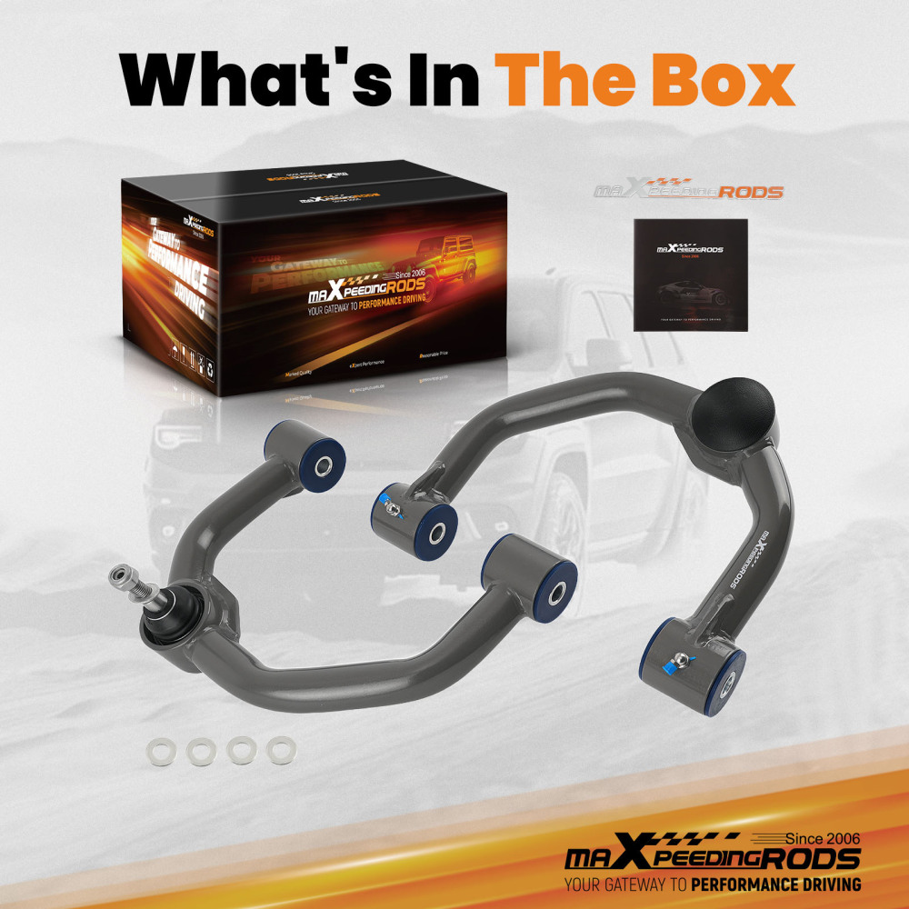 2pcs Front Upper Control Arms 0-2