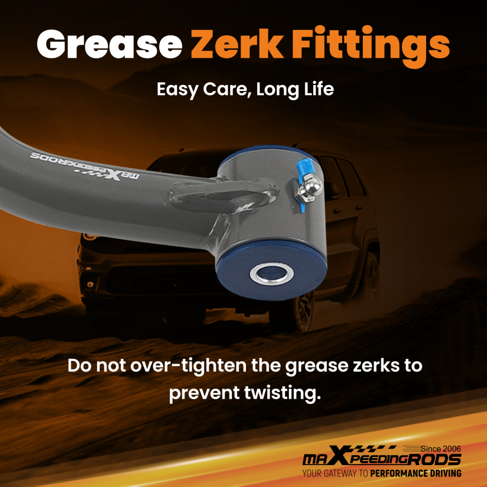 0-2 Lift Front Upper Lower Control Arms for 2009-2012 2013 compatible for Ford F-150 2WD/4WD