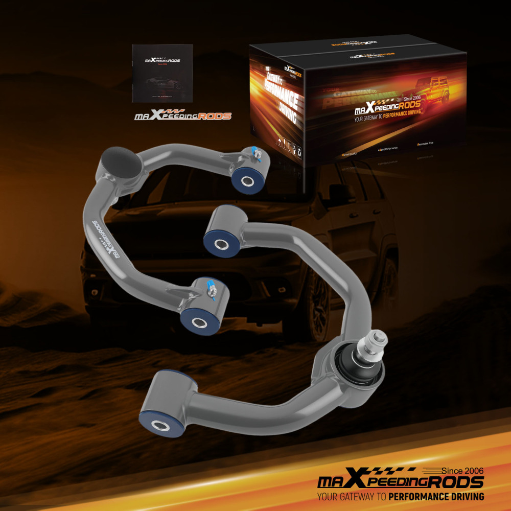 Suspension Front Upper Control Arms 2-4 Lift For 2004-2023 compatible for Ford F150 4X4 4WD