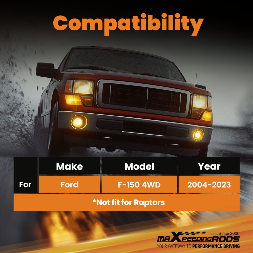 Ball Joint Front Upper Control Arm Compatible for Ford F-150 4WD 2004-2023