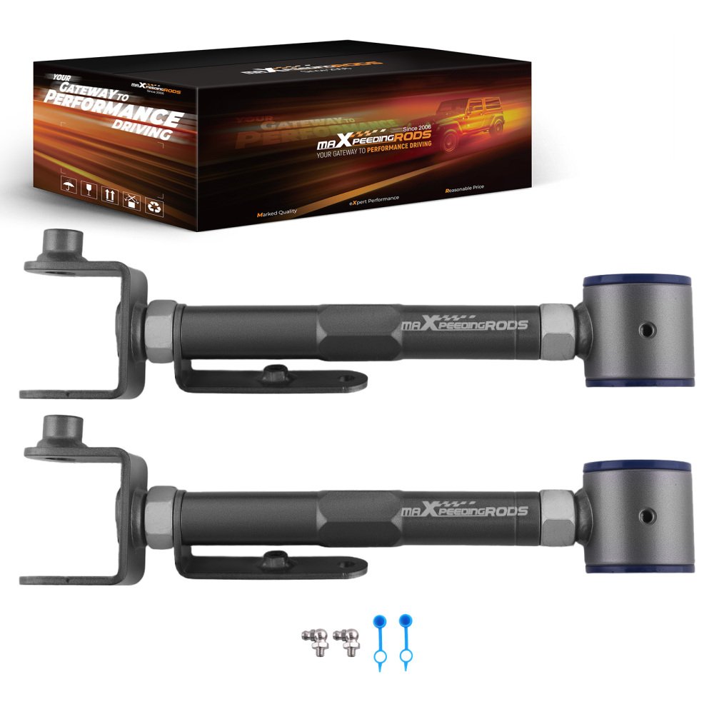 Adjustable Rear Camber Control Arms Kit for 2003-2011 compatible for Honda Element 02-06 CR-V