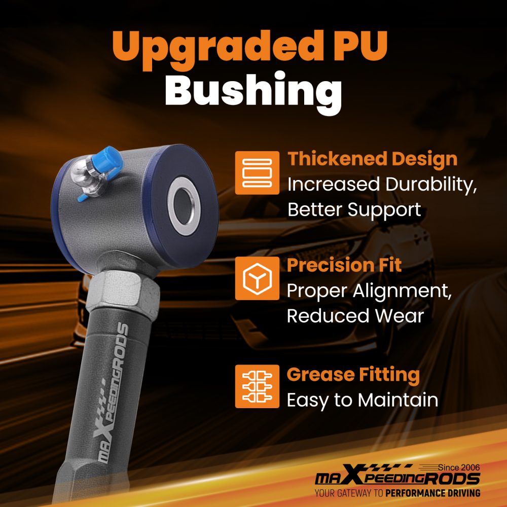 Adjustable Rear Camber Control Arms Kit for 2003-2011 compatible for Honda Element 02-06 CR-V