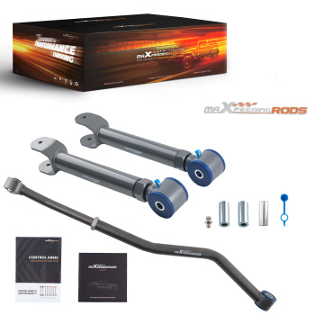 Front Adjustable Track Bar Control Arms compatible for Jeep Grand Cherokee WJ 99-2004 1-6