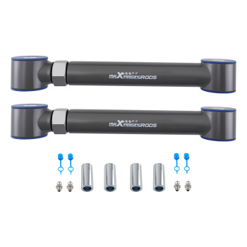 PAIR REAR UPPER ADJUSTABLE CONTROL ARM KITS compatible for JEEP WRANGLER TJ 1997-2006