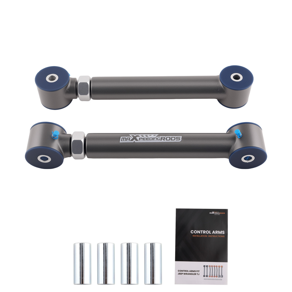 4PCS BRAZO DE CONTROL TRASERO AJUSTABLE compatible para JEEP WRANGLER TJ GRAND CHEROKEE ZJ