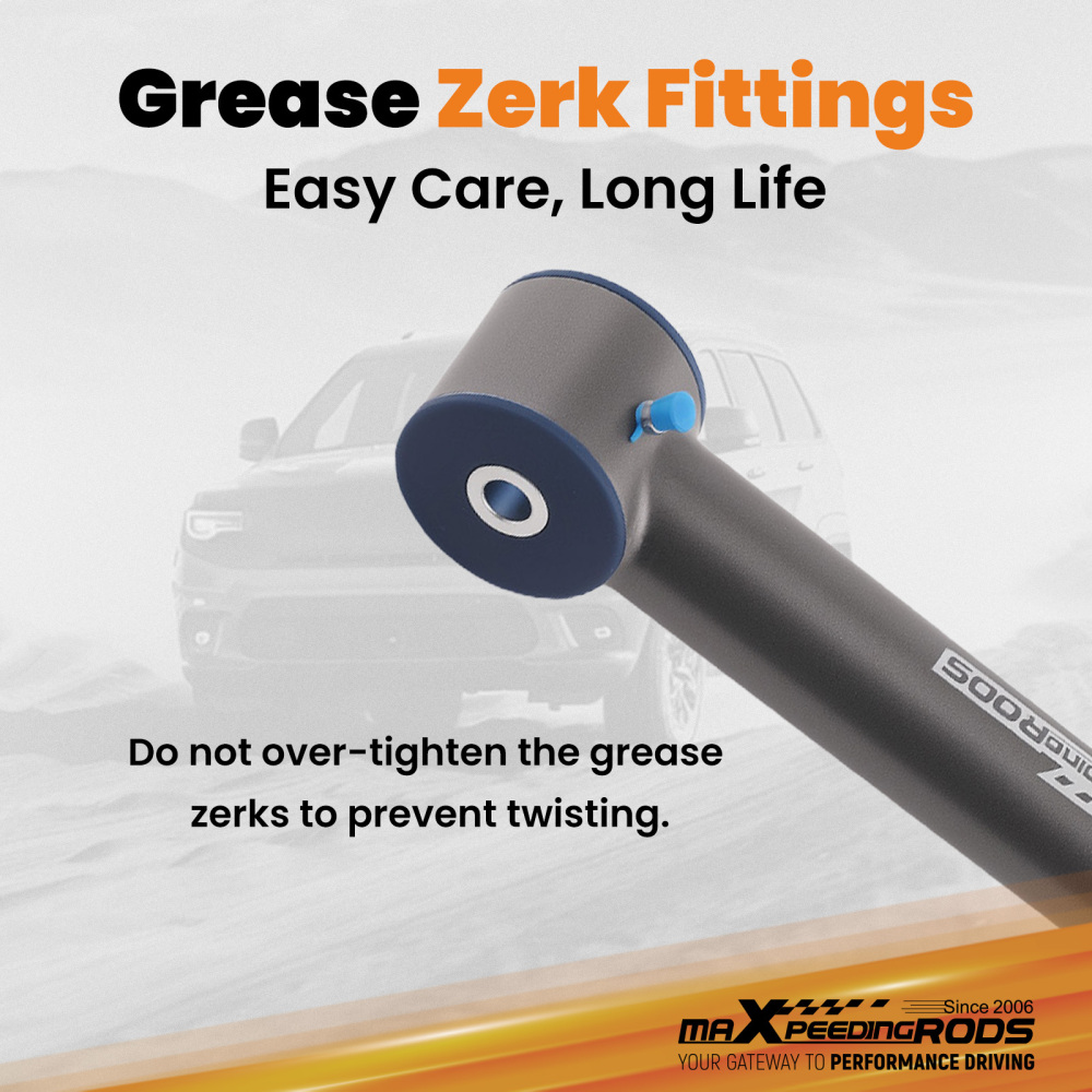 Suspension Rear Adjustable Control Arms Set for 1997-2005 2006 compatible for Jeep Wrangler TJ