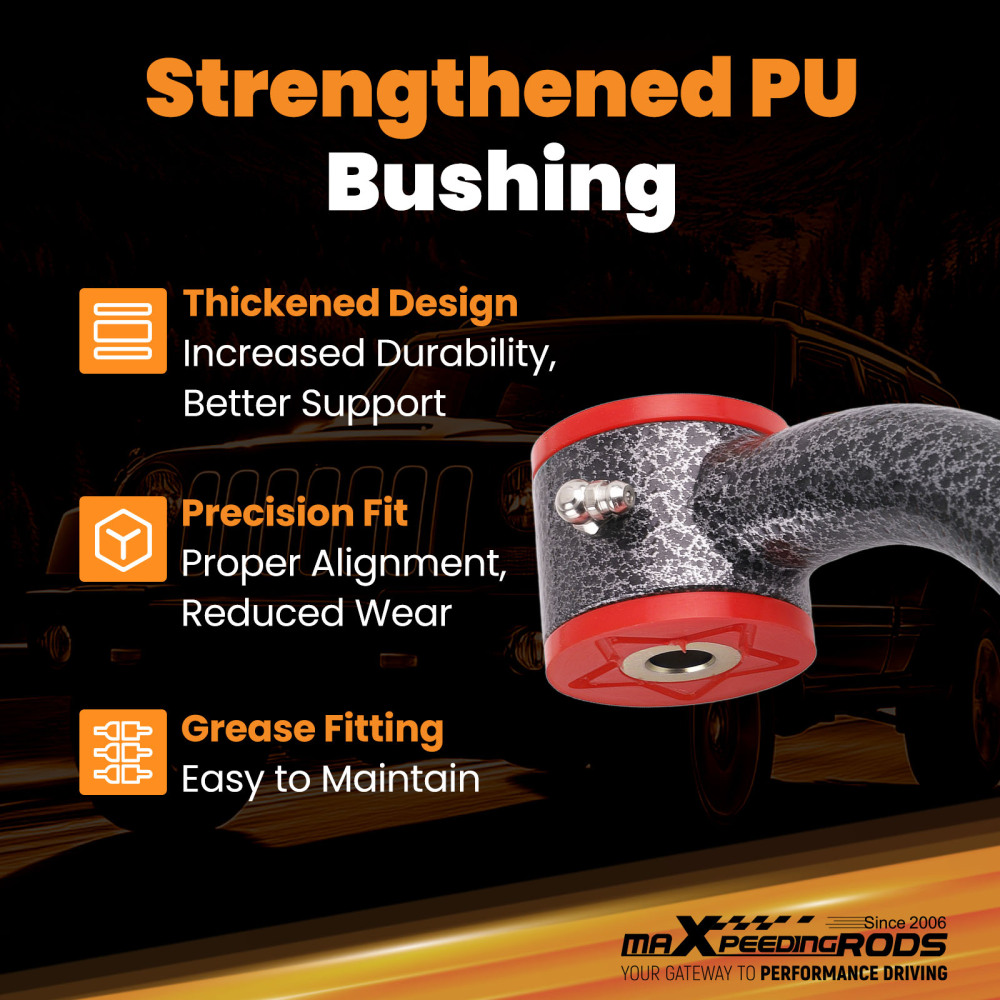 Suspension Upgrade Front Upper Control Arm 1-4 Lift compatible for Jeep Liberty 2002-2007