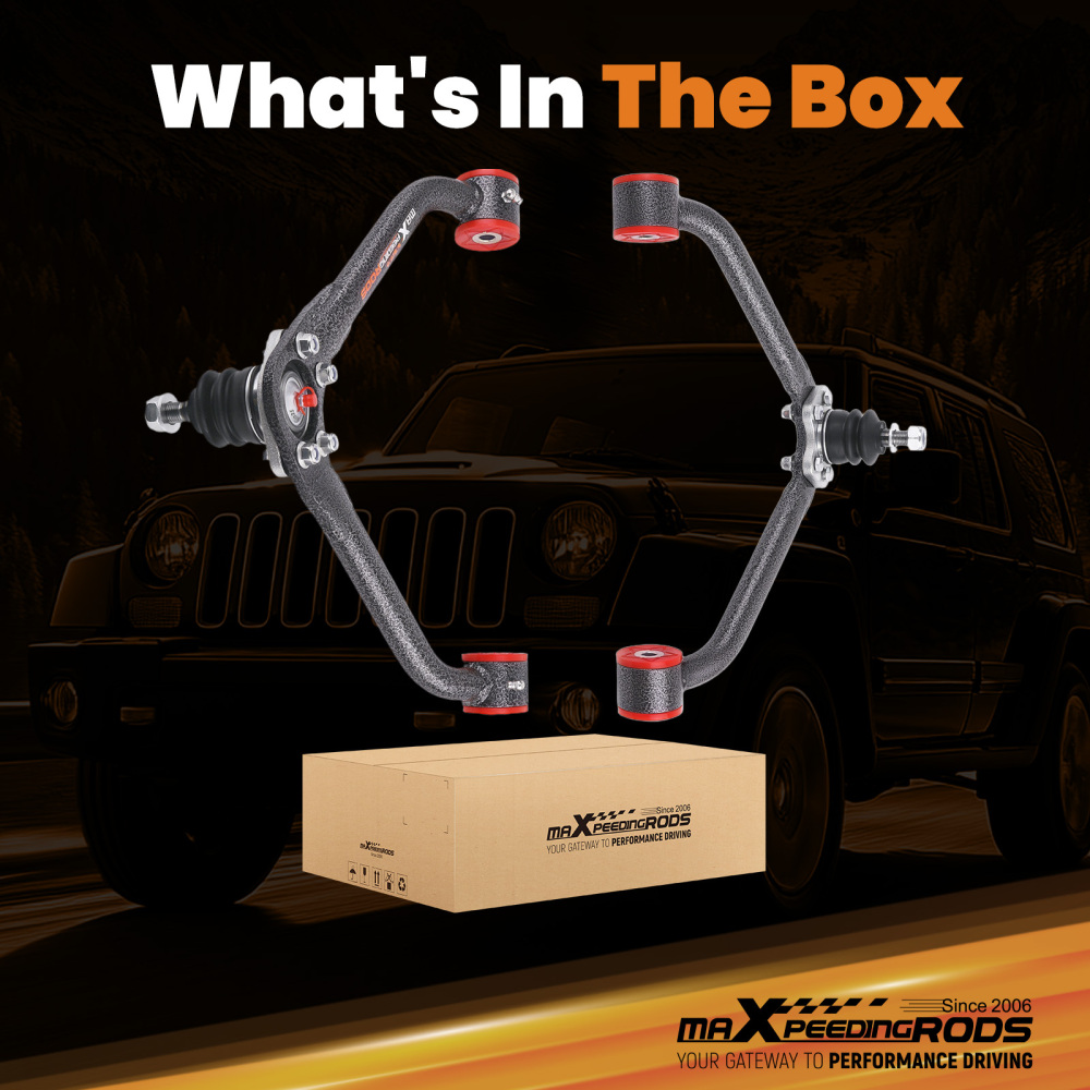 Suspension Upgrade Front Upper Control Arm 1-4 Lift compatible for Jeep Liberty 2002-2007