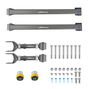 Adjustable Trailing Control Arms Kit compatible for GM A-Body 1967-1972 compatible for Chevelle Cutlass