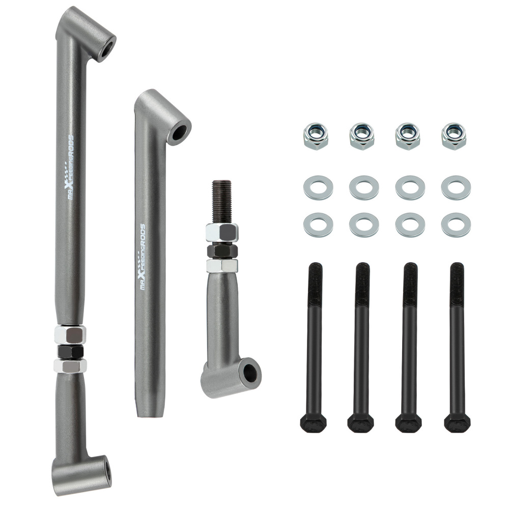 Adjustable Rear Control Trailing Arms Brace Kit compatible for GM A-Body 68-72 compatible for Chevelle