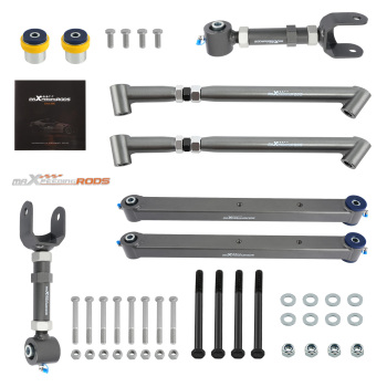 Adjustable Rear Control Trailing Arms Brace Kit compatible for GM A-Body 68-72 compatible for Chevelle