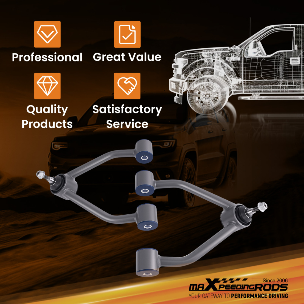 Front Upper Control Arms 2-4