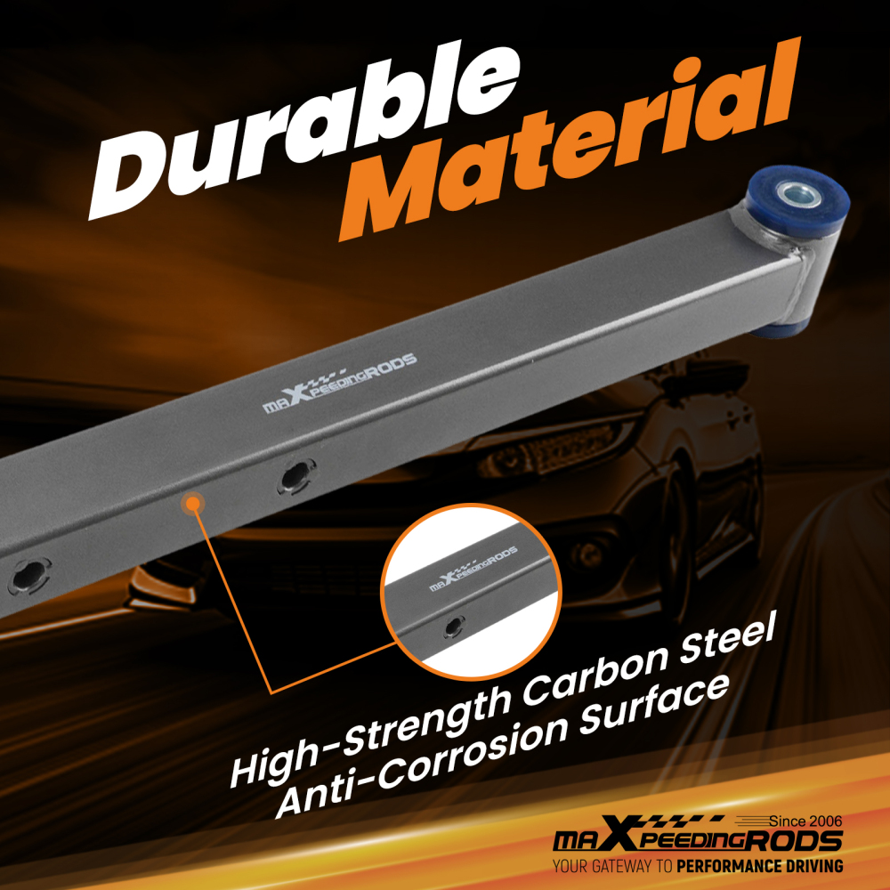 2Pcs Rear Lower Control Arms for 1971-1976 compatible for Chevrolet Caprice compatible for GM B-Body