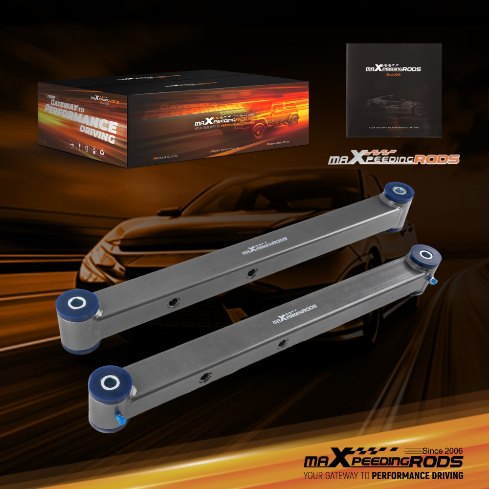 2Pcs Rear Lower Control Arms for 1971-1976 compatible for Chevrolet Caprice compatible for GM B-Body