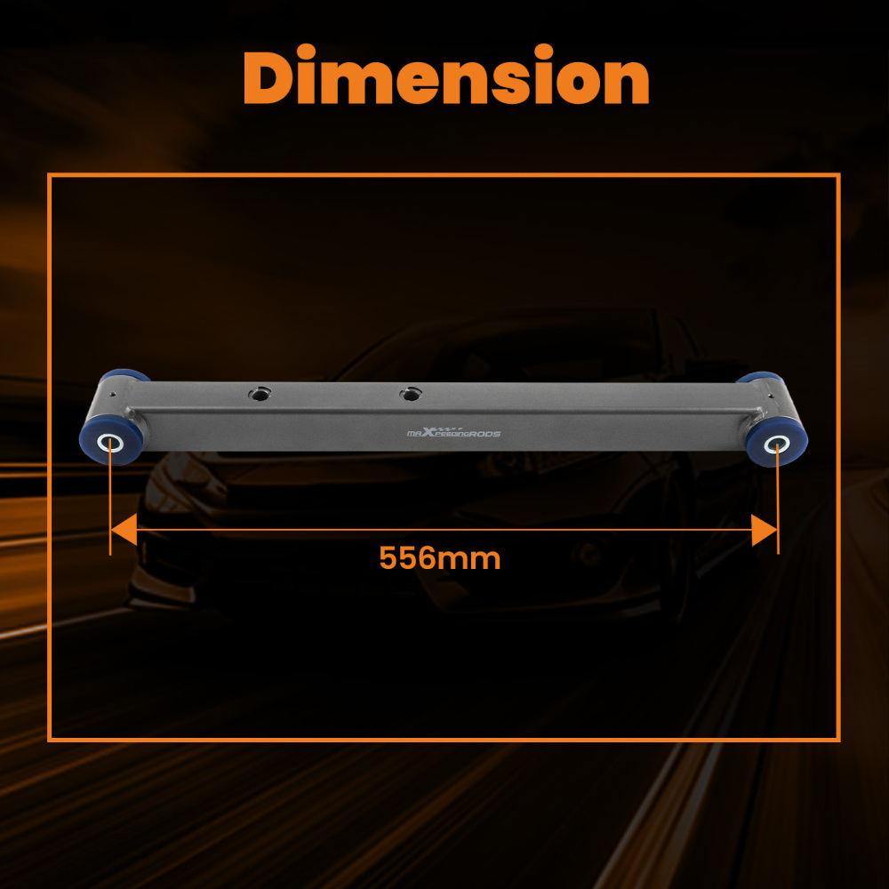 2Pcs Rear Lower Control Arms for 1971-1976 compatible for Chevrolet Caprice compatible for GM B-Body