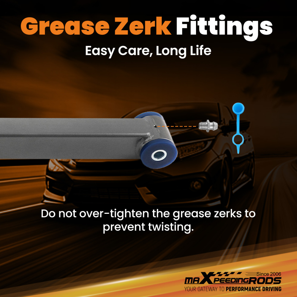 2Pcs Rear Lower Control Arms for 1971-1976 compatible for Chevrolet Caprice compatible for GM B-Body