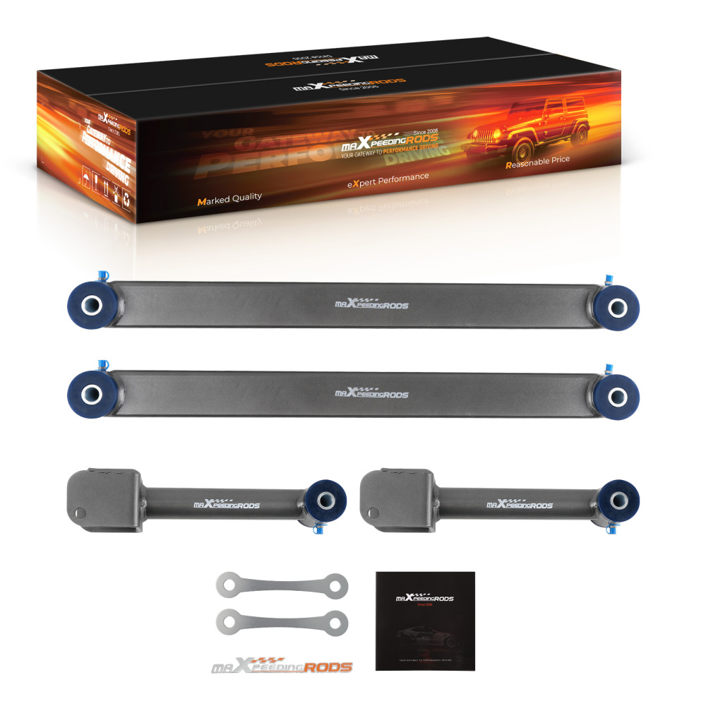 4x Suspension Rear Control Arms compatible for GM B-Body 78-88-96 compatible for Buick Roadmaster LeSabre