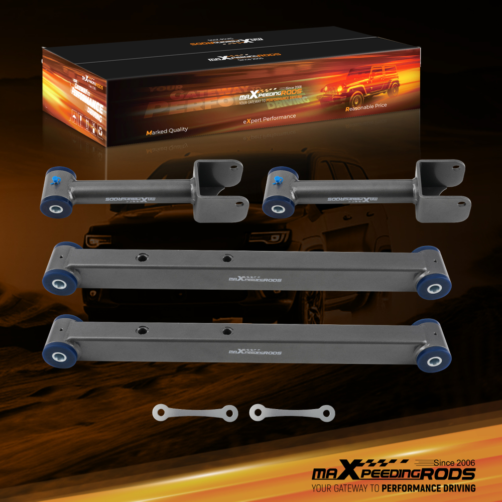 4x Suspension Rear Control Arms compatible for GM B-Body 78-88-96 compatible for Buick Roadmaster LeSabre