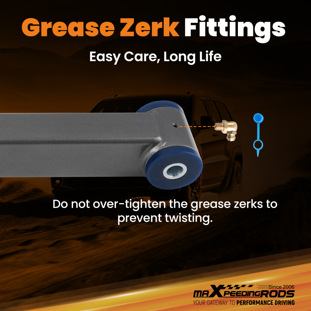 4x Suspension Rear Control Arms compatible for GM B-Body 78-88-96 compatible for Buick Roadmaster LeSabre