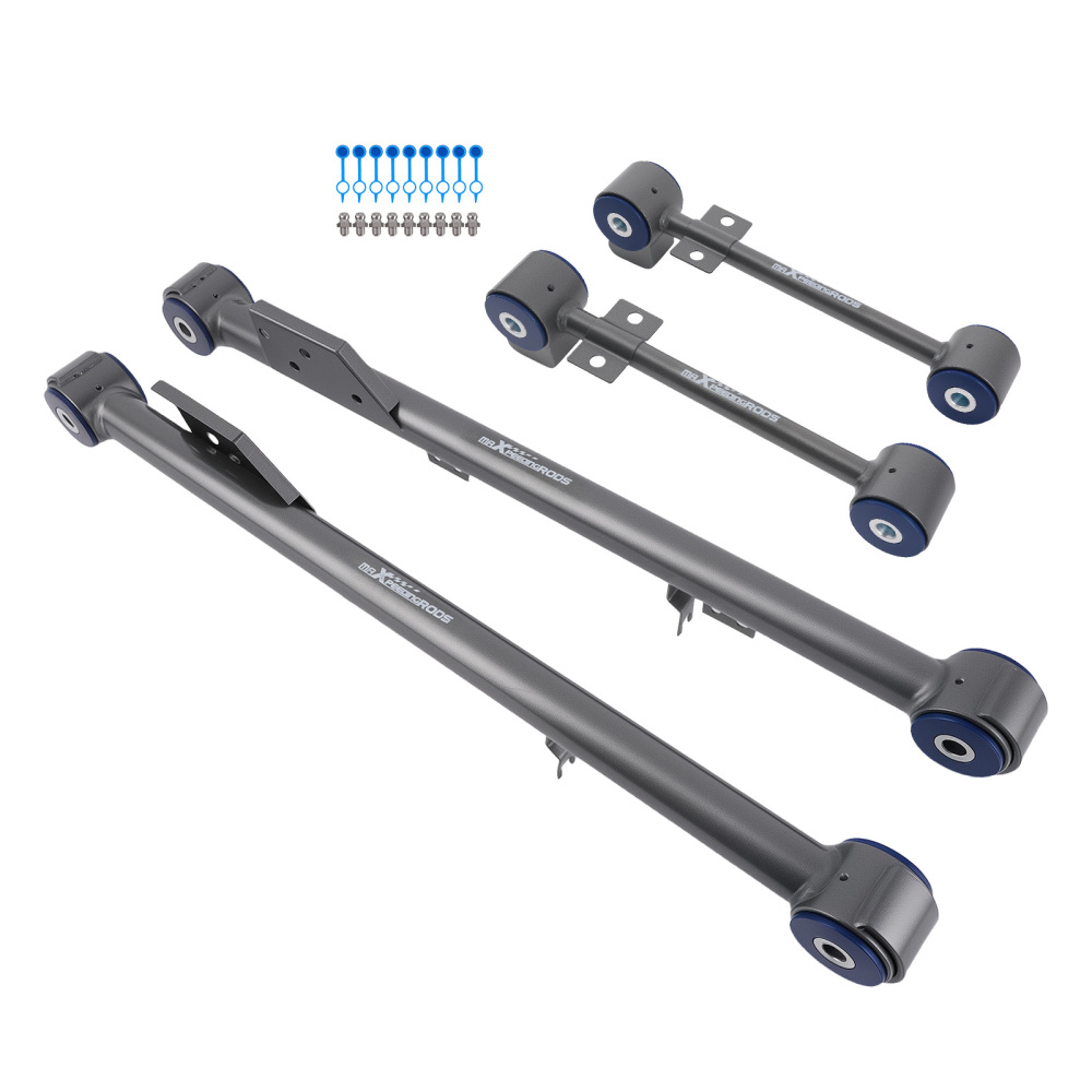 4Pcs Suspension Kits For Pathfinder QX4 1997-04 Rear UpperLower Trailing Arm