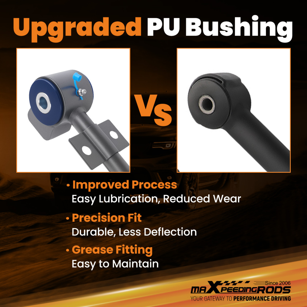 4Pcs Suspension Kits For Pathfinder QX4 1997-04 Rear UpperLower Trailing Arm