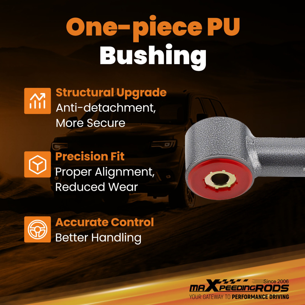 2X BRACCIO DI CONTROLLO SUPERIORE ANTERIORE DA 2-4 compatibile per DODGE RAM 1500 2006-2023