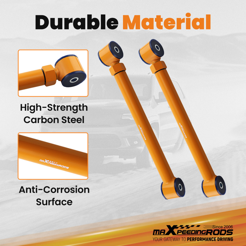 AVANT BRAS DE SUSPENSION + BARRE DE TRACTION compatible pour DODGE RAM 2500 3500 2003-09 4X4