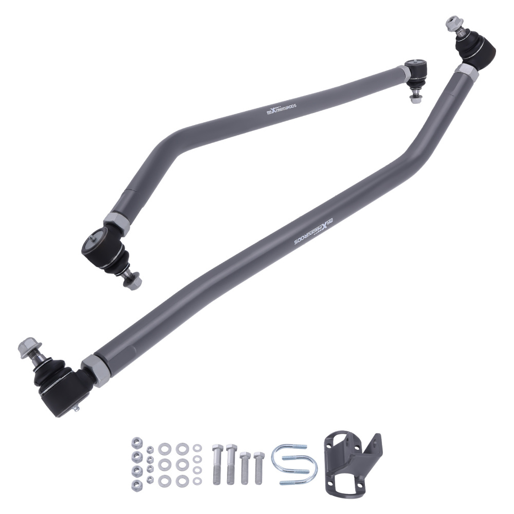 Adjustable Upgraded Front Control Arm Drag Link For 94-99 compatible for Dodge Ram 4WD 0-6 Lift