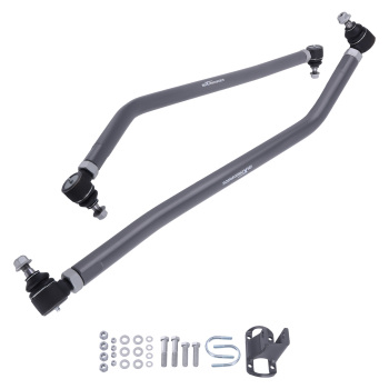 Adjustable Upgraded Front Control Arm Drag Link For 94-99 compatible for Dodge Ram 4WD 0-6 Lift